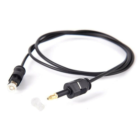 TOSLINK FIBER OPTICAL AUDIO CABLE SQUARE TO ROUND